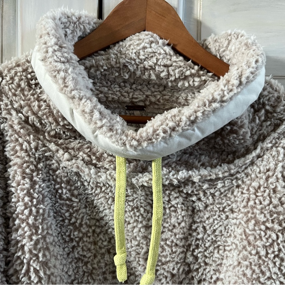 Free People Furry Hoodie - Picture 4 of 5